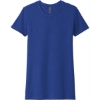 Custom Next Level Apparel Womens CVC Tee. Royal Blue