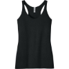 Custom Next Level Apparel Womens Tri-Blend Racerback Tank. Black