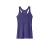 Custom Next Level Apparel Womens Tri-Blend Racerback Tank. PurpleRush