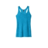 Custom Next Level Apparel Womens Tri-Blend Racerback Tank. Vintage Turquoise Blue