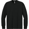 Custom Next Level Apparel Heavyweight Long Sleeve Tee Black