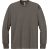 Custom Next Level Apparel Heavyweight Long Sleeve Tee Shiitake Brown