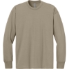 Custom Next Level Apparel Heavyweight Long Sleeve Tee Tan