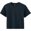 Custom Next Level Apparel Womens Heavyweight Boxy Tee Midnight Navy Blue