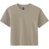 Custom Next Level Apparel Womens Heavyweight Boxy Tee Tan
