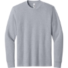 Custom Next Level Apparel Ideal Thermal Long Sleeve Tee Heather Gray