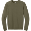 Custom Next Level Apparel Laguna Raglan Sweatshirt Military Green