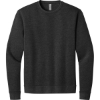 Custom Next Level Apparel Adult Malibu Crewneck Sweatshirt Heather Black