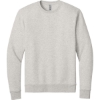 Custom Next Level Apparel Adult Malibu Crewneck Sweatshirt Oatmeal White