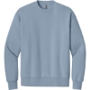 Custom Next Level Apparel Heavyweight Sweatshirt Stonewash Denim Blue