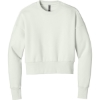 Custom Next Level Apparel Womens Heavyweight Sweatshirt Bone White