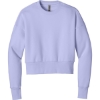 Custom Next Level Apparel Womens Heavyweight Sweatshirt Lavender Purple