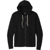 Custom Next Level Apparel Adult Santa Barbara Zip Hoodie. Black