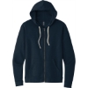 Custom Next Level Apparel Adult Santa Barbara Zip Hoodie. Midnight Navy Blue