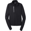 Custom OGIO Fulcrum 1/4-Zip. Blacktop Black
