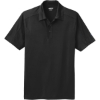 Custom OGIO Linear Polo. Blacktop Black