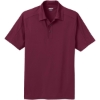 Custom OGIO Linear Polo. Molten Maroon Red