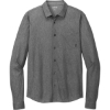 Custom OGIO Extend Long Sleeve Button-Up Blacktop Heather