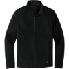 Custom OGIO Grit Fleece 1/2-Zip Blacktop