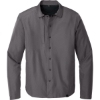 Custom OGIO Reverse Shirt Jacket. Gear Grey