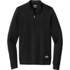 Custom OGIO Luuma 1/2-Zip Fleece. Blacktop