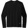 Custom OGIO Luuma Flex Long Sleeve Crew Blacktop