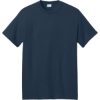 Custom Port & Co Core Blend Recycled Tee Navy Blue