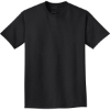 Custom Port & Co Beach Wash Garment-Dyed Tee. Black