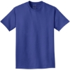 Custom Port & Co Beach Wash Garment-Dyed Tee. Blue Iris