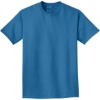 Custom Port & Co Beach Wash Garment-Dyed Tee. Blue Moon