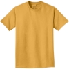 Custom Port & Co Beach Wash Garment-Dyed Tee. Dijon Yellow