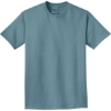 Custom Port & Co Beach Wash Garment-Dyed Tee. Mist Blue