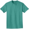 Custom Port & Co Beach Wash Garment-Dyed Tee. Peacock Blue