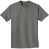 Custom Port & Co Beach Wash Garment-Dyed Tee. Pewter Gray