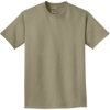 Custom Port & Co Beach Wash Garment-Dyed Tee. Walnut Beige