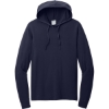 Custom Port & Co Beach Wash Garment-Dyed Pullover Hooded Tee True Navy Blue