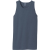 Custom Port & Co Beach Wash Garment-Dyed Tank. Denim Blue