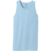 Custom Port & Co Beach Wash Garment-Dyed Tank. Glacier Blue