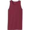 Custom Port & Co Beach Wash Garment-Dyed Tank. Merlot Red