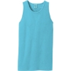 Custom Port & Co Beach Wash Garment-Dyed Tank. Tidal Wave Blue
