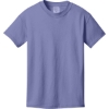 Custom Port & Co Youth Beach Wash Garment-Dyed Tee. Amethyst Purple