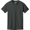 Custom Port & Co Youth Beach Wash Garment-Dyed Tee. Coal Gray
