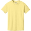 Custom Port & Co Youth Beach Wash Garment-Dyed Tee. Popcorn Yellow