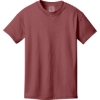 Custom Port & Co Youth Beach Wash Garment-Dyed Tee. Red Rock