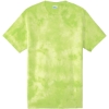 Custom Port & Co Crystal Tie-Dye Tee Lemon Lime Green Tie Dye