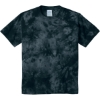 Custom Port & Co Youth Crystal Tie-Dye Tee Black