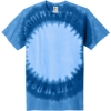 Custom Port & Co Window Tie-Dye Tee. Royal