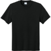 Custom Port & Co Tri-Blend Tee. Black