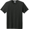 Custom Port & Co Tri-Blend Tee. Black Heather