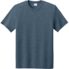 Custom Port & Co Tri-Blend Tee. Steel Blue Heather